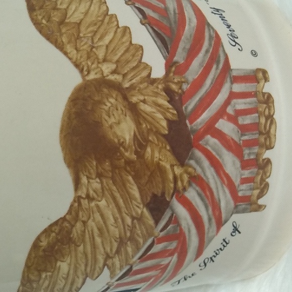 Mccoy Vintage 1970's Carved Wooden Eagle Cookie Jar In Perfect Condition - Picture 5 of 13